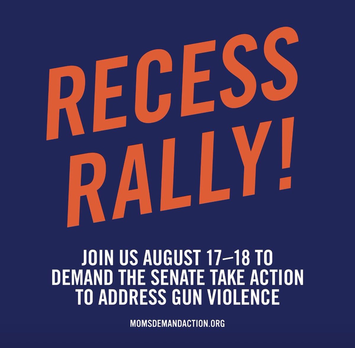 St42nd's tweet photo. I’m rallying because I’m tired of seeing Americans die from gun violence while my US Senators @SenatorBraun @SenToddYoung are still talking about 2A. Text RALLY to 644-33 to join one of the 98 rallies in 48 states this weekend hosted by @MomsDemand and partners. #NotOneMore https://t.co/w6AwQiRn2q