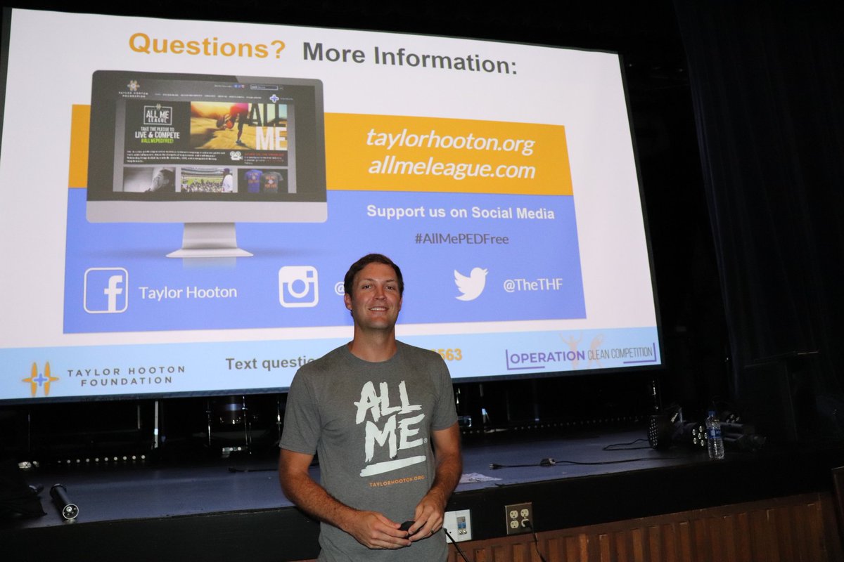 RIIL_sports's tweet photo. Brian Parker of the Taylor Hooton Foundation addressing South Kingstown H.S. student-athletes &amp; parents tonite on Nutrition &amp; Dietary Supplement Safety and APEDs.
Presentation made possible by Operation Clean Competition, a RIIL awareness program funded by a RI Foundation grant. https://t.co/ecKGy3cHix