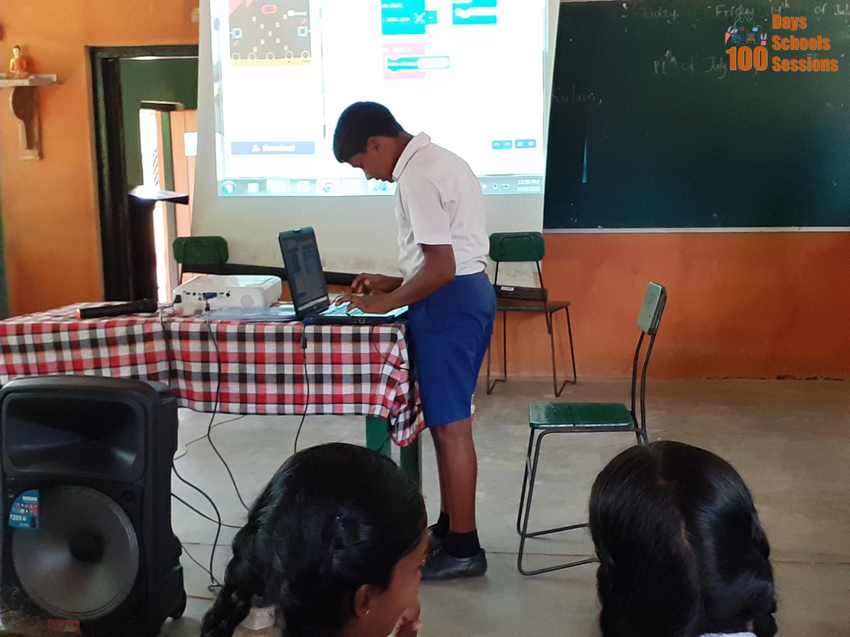stemuplk's tweet photo. School #3: Kattimahana Maha Vidyalaya, North Western Province
100Days 100Schools Project is now on. Want to know about the project, visit https://t.co/R2BQIY38xa #lka #stemuplk #microbit #stem #lka #microbitslug https://t.co/fUqHuMV9dh