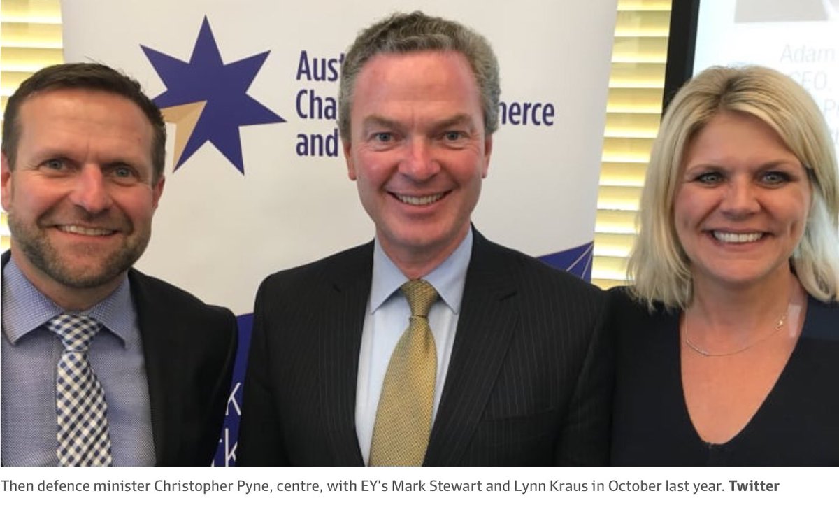 PetefromHayNSW's tweet photo. This is a disgrace @ScottMorrisonMP
@CPyne has
* Done an Adelaide #Submarine build deal with @TurnbullMalcolm to move SA #auspol MP votes against then PM @HonTonyAbbott
* Spoke with a lobbyist about a job while still Defence Minister
#Treason #PyneGate #Kenny @edmundtadros https://t.co/dJo6Si7Rlo