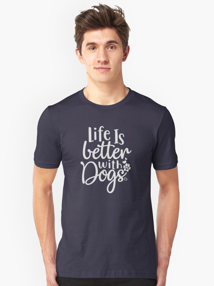 YNotFunnyTees's tweet photo. 'Life is better with dogs, cool animal quote, love dogs gift' T-Shirt by byzmo https://t.co/exFiH9BS8I

#funny #shirts #quotes #dogs https://t.co/LovJCwCGQ9