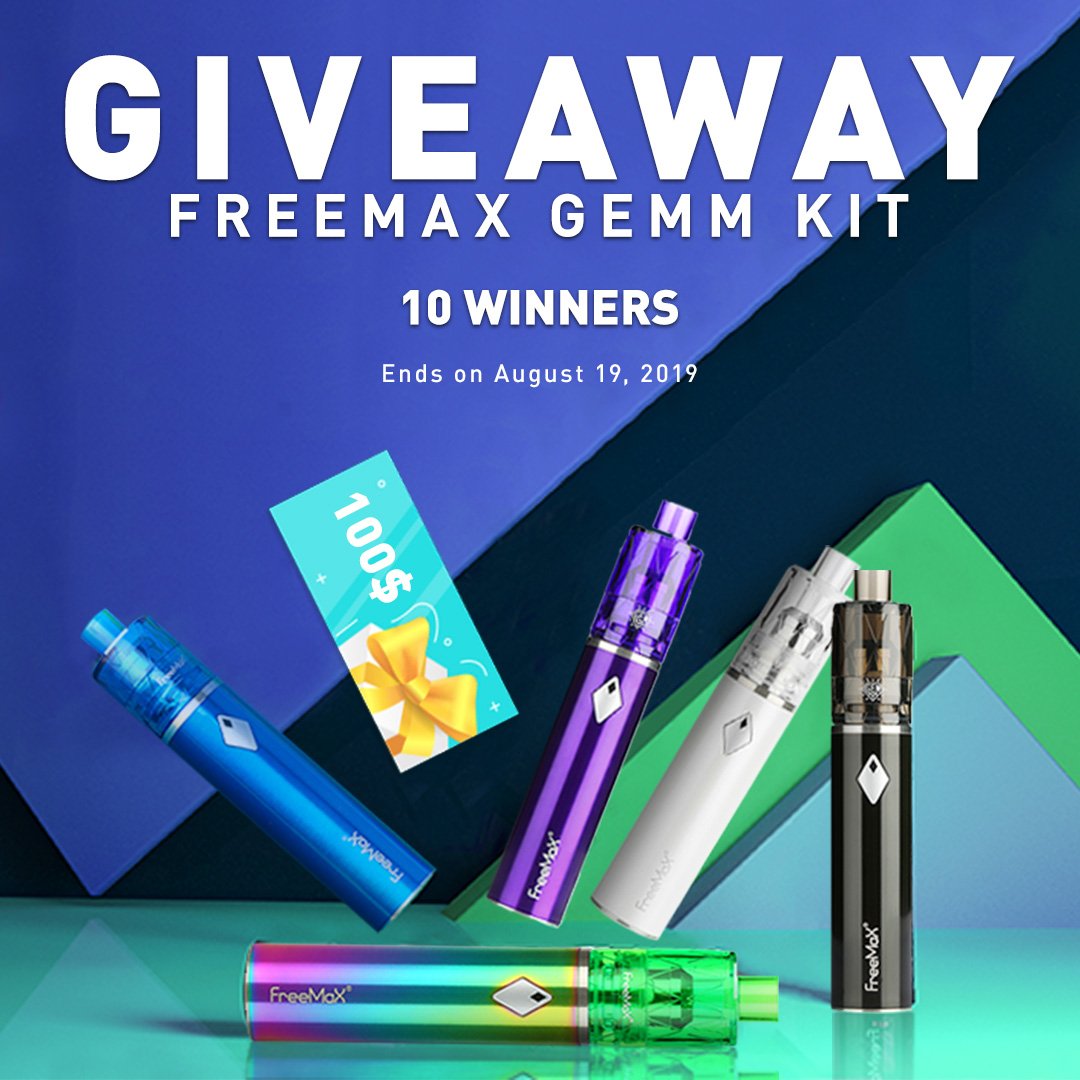 HeavenGiftsCom's tweet photo. New chance to get Freemax Gemm Starter Kit on our website 👉 https://t.co/yaWcP866he
#heavengifts #Freemax #FreemaxGemm #GEMMTank #diaposabletank #subohmtank #vapeshop #vapestore https://t.co/0frxE3oqWq