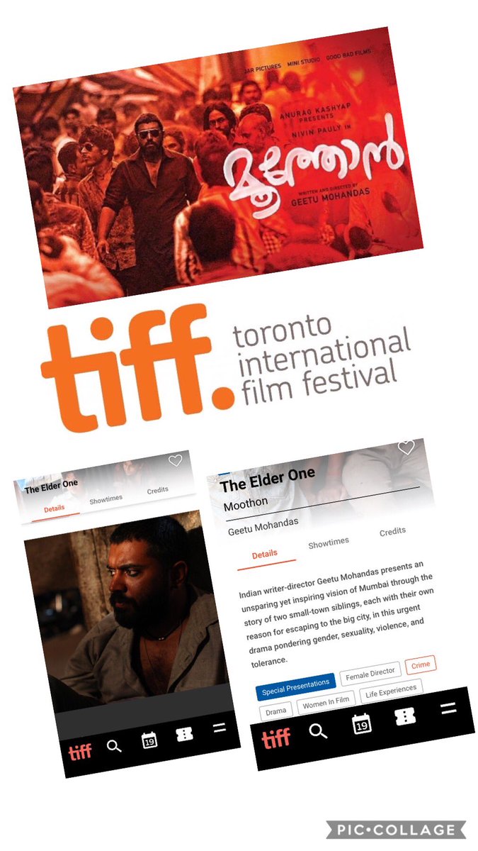 dipusanth's tweet photo. Yet another achievement for Moothon. The world premier of Moothon will be at the Toronto Film Festival next month. Congratulations to the cast and crew once again.  Well deserved 🌟#Moothon #tiff #TIFF19 #TIFF2019 #indianfilm https://t.co/mMpdFQGE75