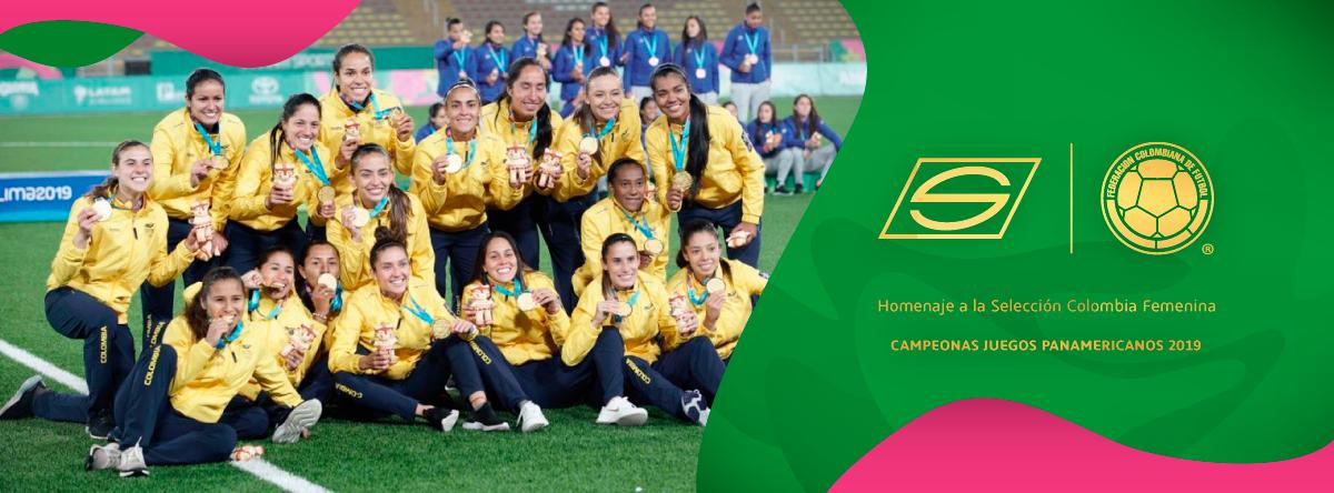 Servientrega_ms's tweet photo. Gracias Selección Colombia Femenina por dejar en alto el nombre de todo un país en los Juegos Panamericanos, estamos orgullos de ustedes. #MujeresDeOro #CorazónDeGuerreras #MujeresDeÉxito 

Foto: 
@FCFSeleccionCol https://t.co/4OFyuu97mf