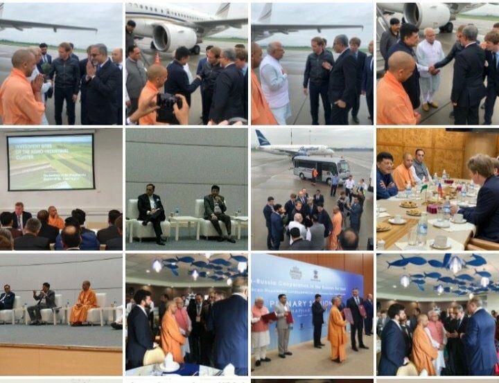 igauravbjp's tweet photo. गर्व: गेरुआ रंग की छाप और विश्वास का अटल प्रतीक #IndEmbMoscow में सीएम योगी को देखकर साफ़ लगाया जा सकता है।

गोरखनाथ पीठ के पीठेश्वर महंत योगी आदित्य नाथ जी विदेश में सूट-बूट वालों के बीच भगवा-गेरुआ पहनकर सीएम के कर्तव्यों का पालन करने में सबसे आगे दिखे।

मेरे भारत की शान https://t.co/8VP0hTAQNW
