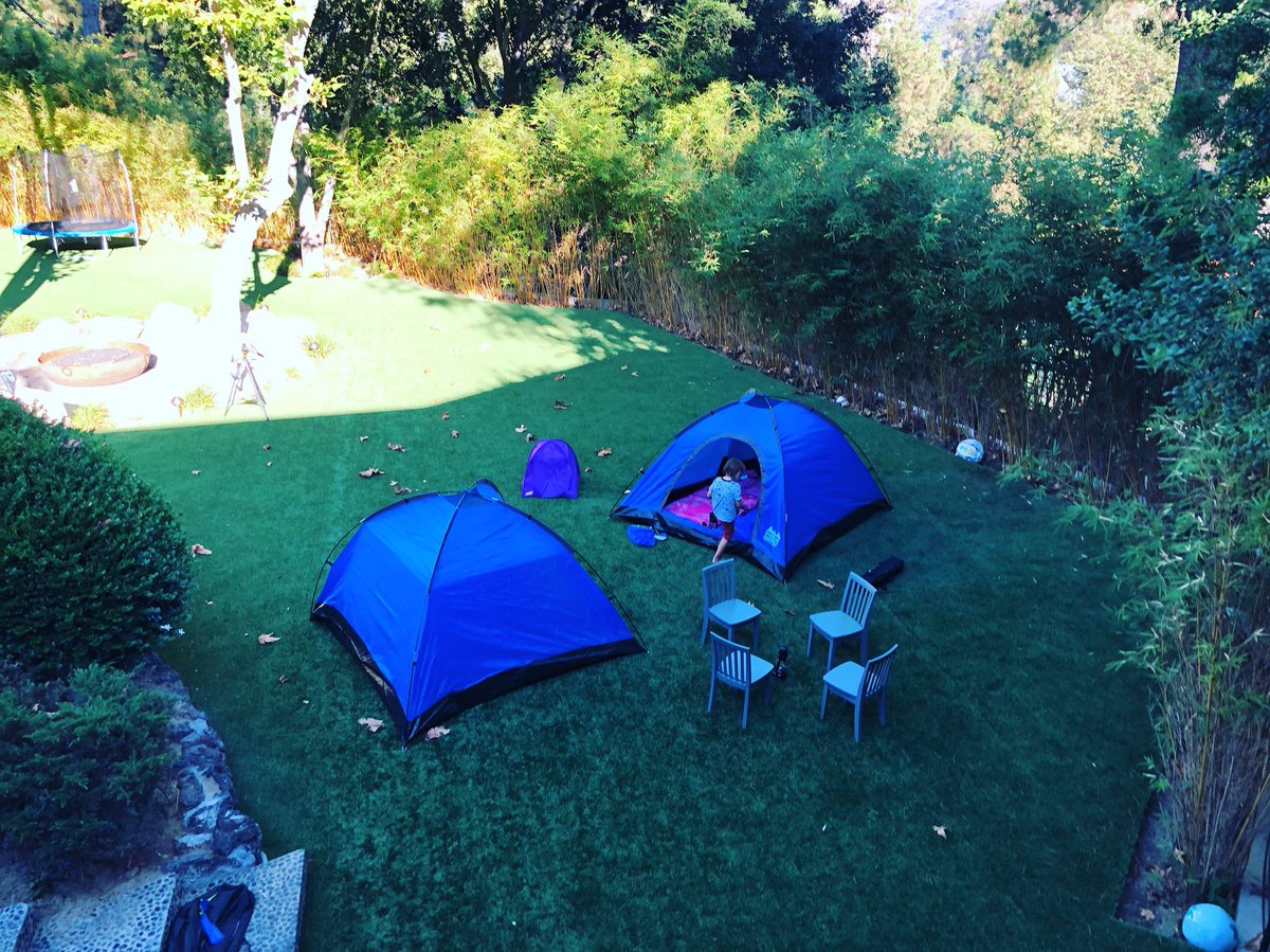 Taco Tuesday went into the evening with tent tuesday!  #summerbreak #summerlove #sharedexperiences #familytime