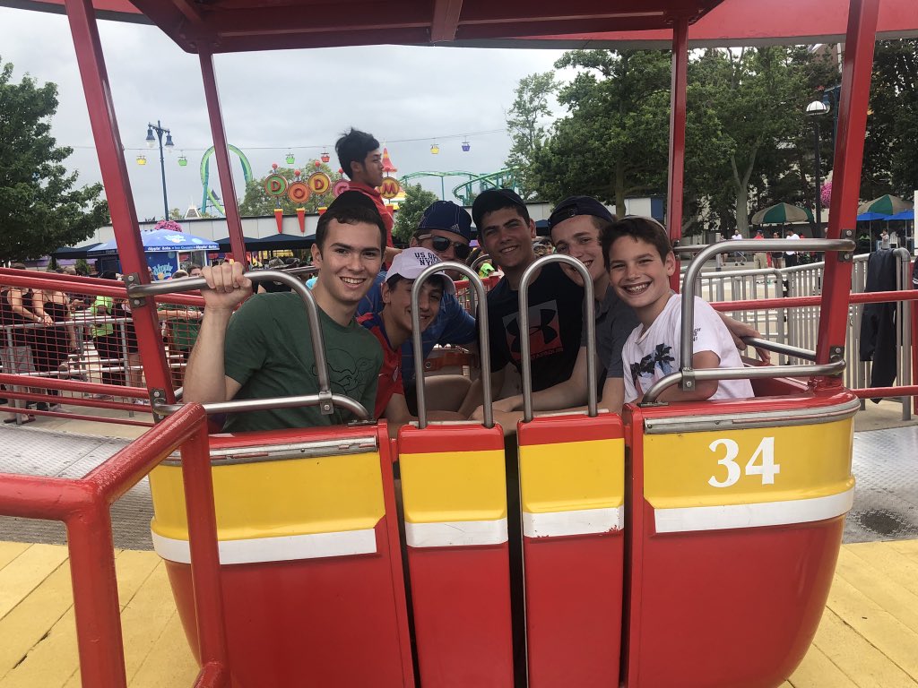 NCSYRTC's tweet photo. Our first day in Ohio had an awesome start with more chaburas and a full day at Cedar Point Amusement Park! #NCSYRTC #BestSummerEver https://t.co/yD8XTJD9Lq