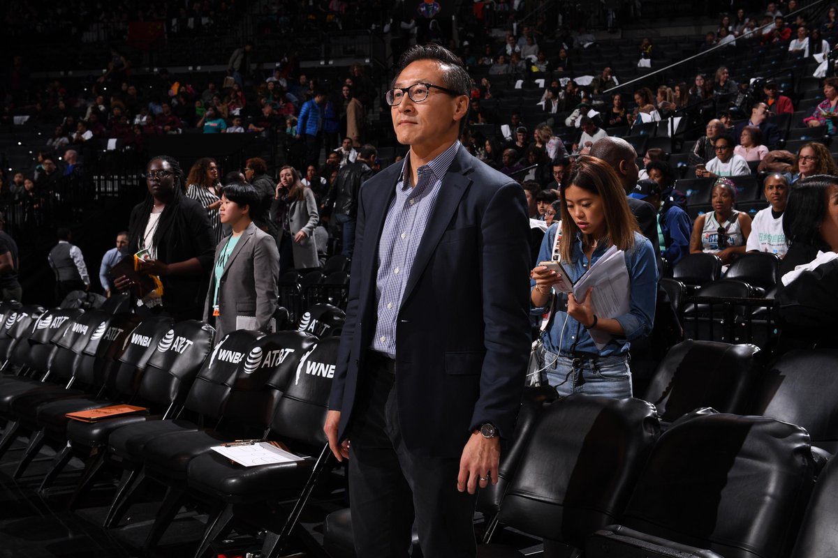 Joseph Tsai is close to signing a deal to buy remaining 51% of the Brooklyn Nets for $2.35 billion, would be highest transaction ever paid for a sports franchise, per @NYPost_Lewis, @joshkosman