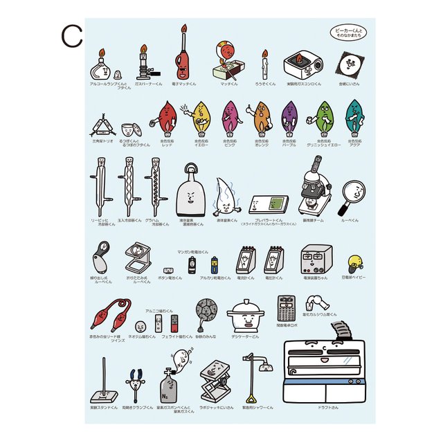 動物画像のすべて 元のかわいい 理科 実験器具 イラスト