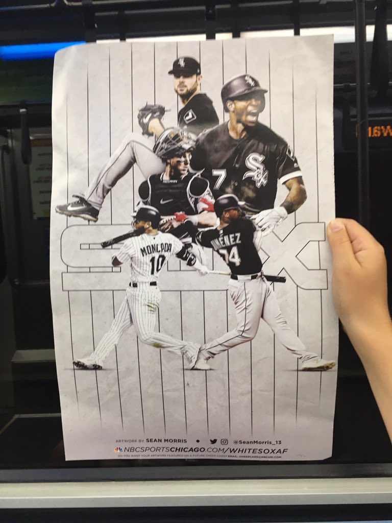 askuvich's tweet photo. @SeanMorris_13 @NBCSWhiteSox You did great! https://t.co/qSwIXNU9QO