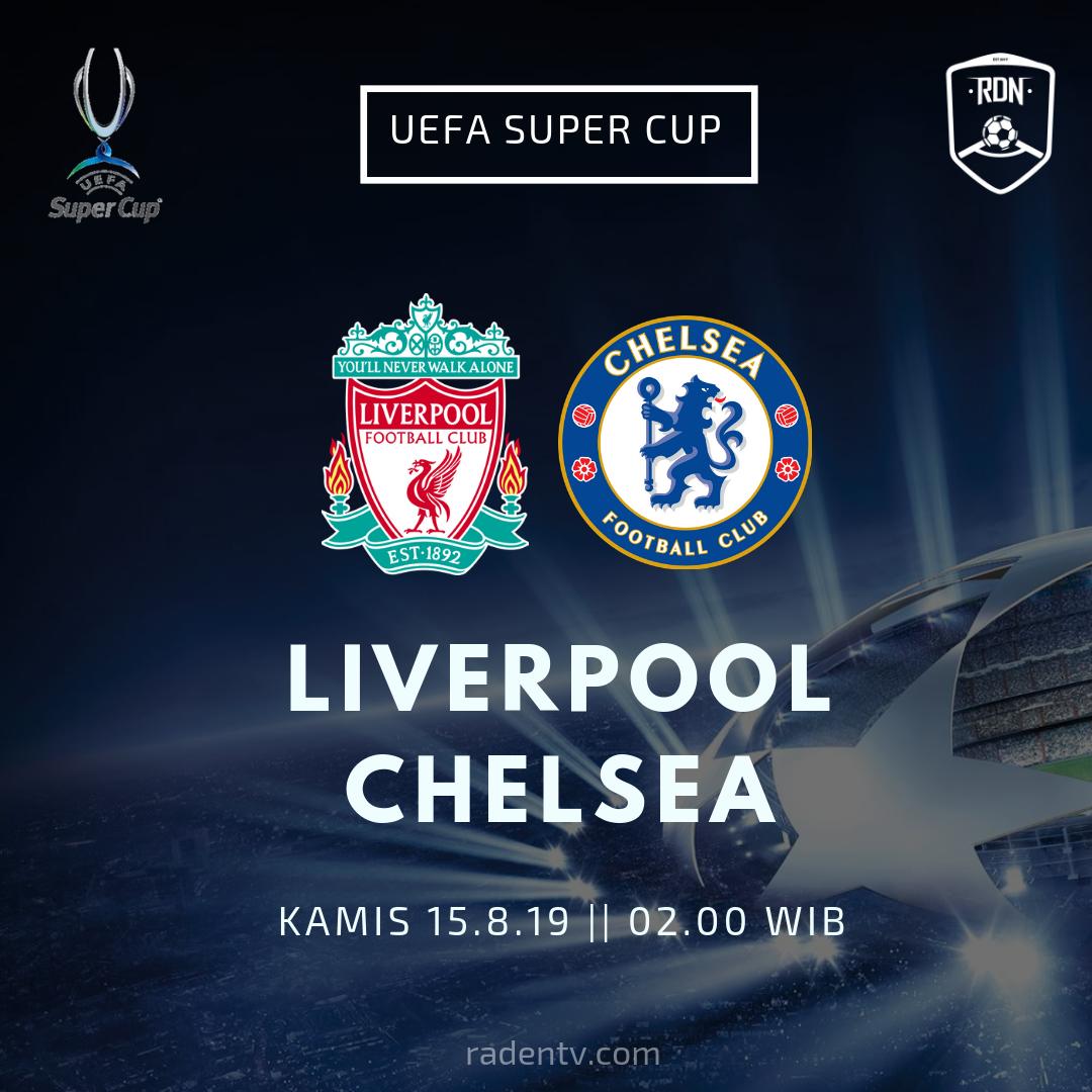 Raden_TV's tweet photo. 🏆 UEFA Super Cup
🆚 Liverpool vs Chelsea
📆 Kamis 15.8.19
⏱️ 02.00 WIB
🆓 Gratis
📱 https://t.co/DbAtiMhThu
#LIVCHE #UEFASuperCup #YNWA #KTBFFH https://t.co/ij6Aop8Z7d