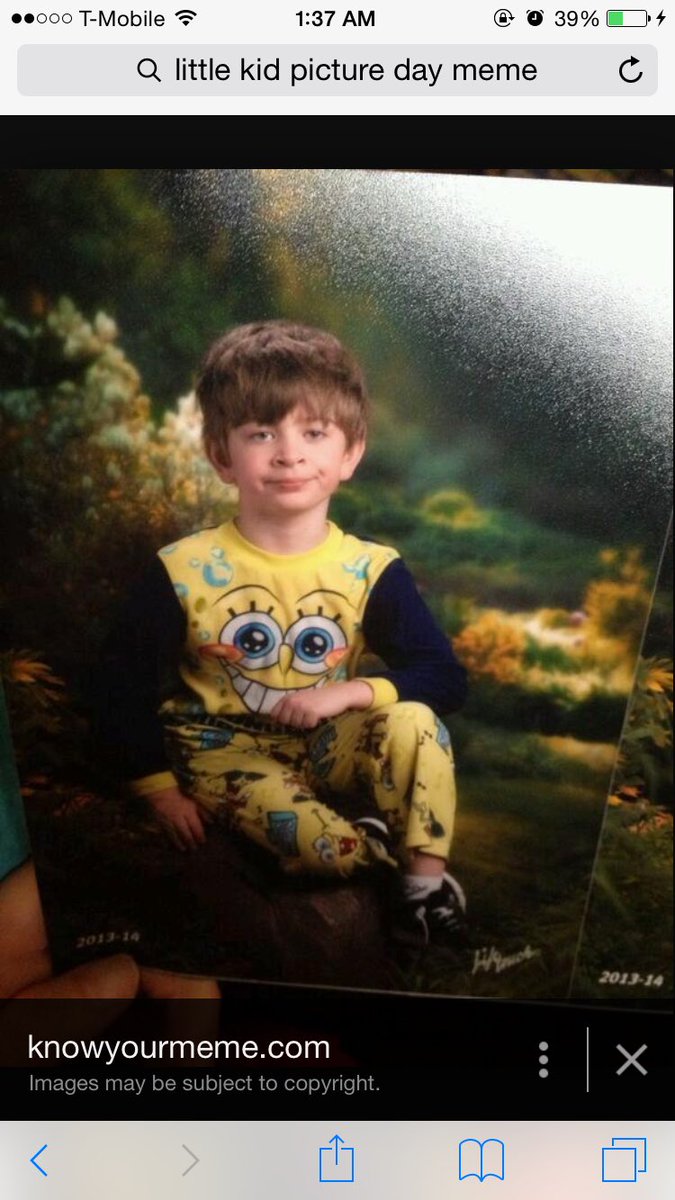 Why does young me look like a meme