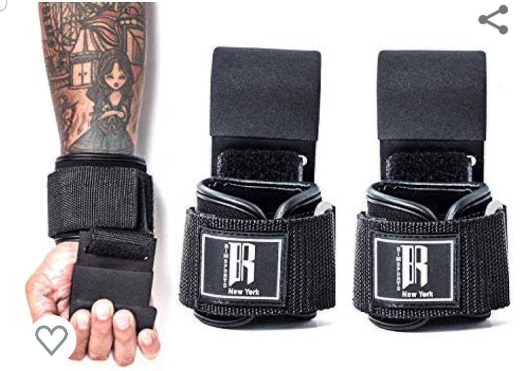NandreaBeltran's tweet photo. Hoy entrené usando estos juguetes #LiftingHooks, las muñecas lo agradecen, favorece la fuerza del agarre y permite levantar mayores pesos, cómo en peso muerto, por ejemplo, súper recomendado https://t.co/EgW2S9mfqM