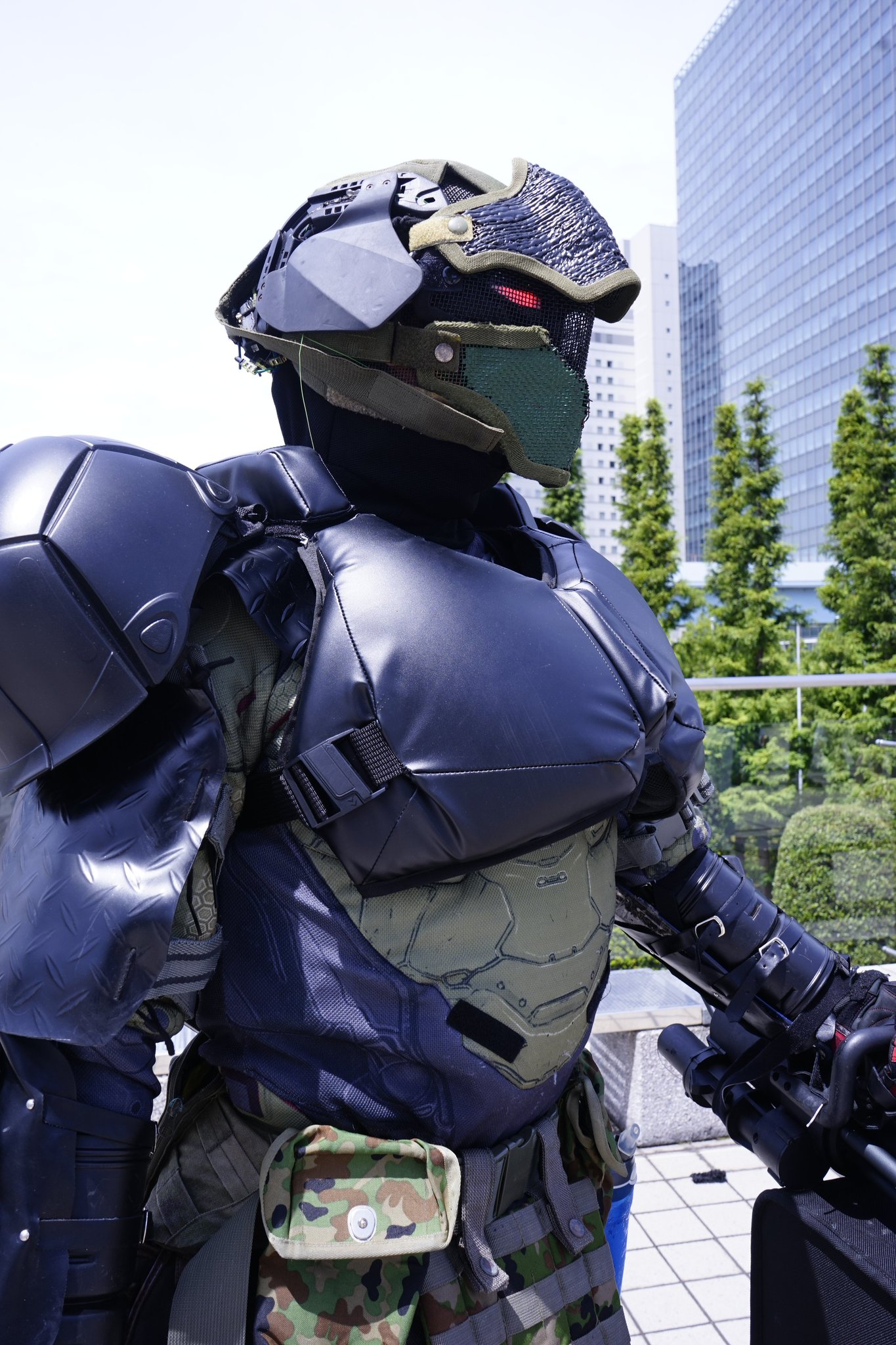 即納】覆面系NOISE武装娘タクティカルコスプレ衣装 ミリタリー
