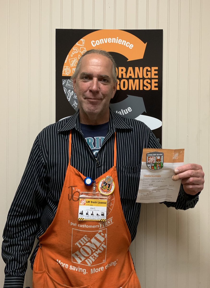 jessie25's tweet photo. Joe, D26, received a Homer Award for Dept. Supervisor of the month for July! He has 31 years with the Company and an all-star for customer experience. Joe, Joe, He’s our guy! #sequimrocks #celebrate #homeraward @THDSequim8998 @TracieD317 @deanne_clawson @KristinC_THD https://t.co/3gaYbxAUsk