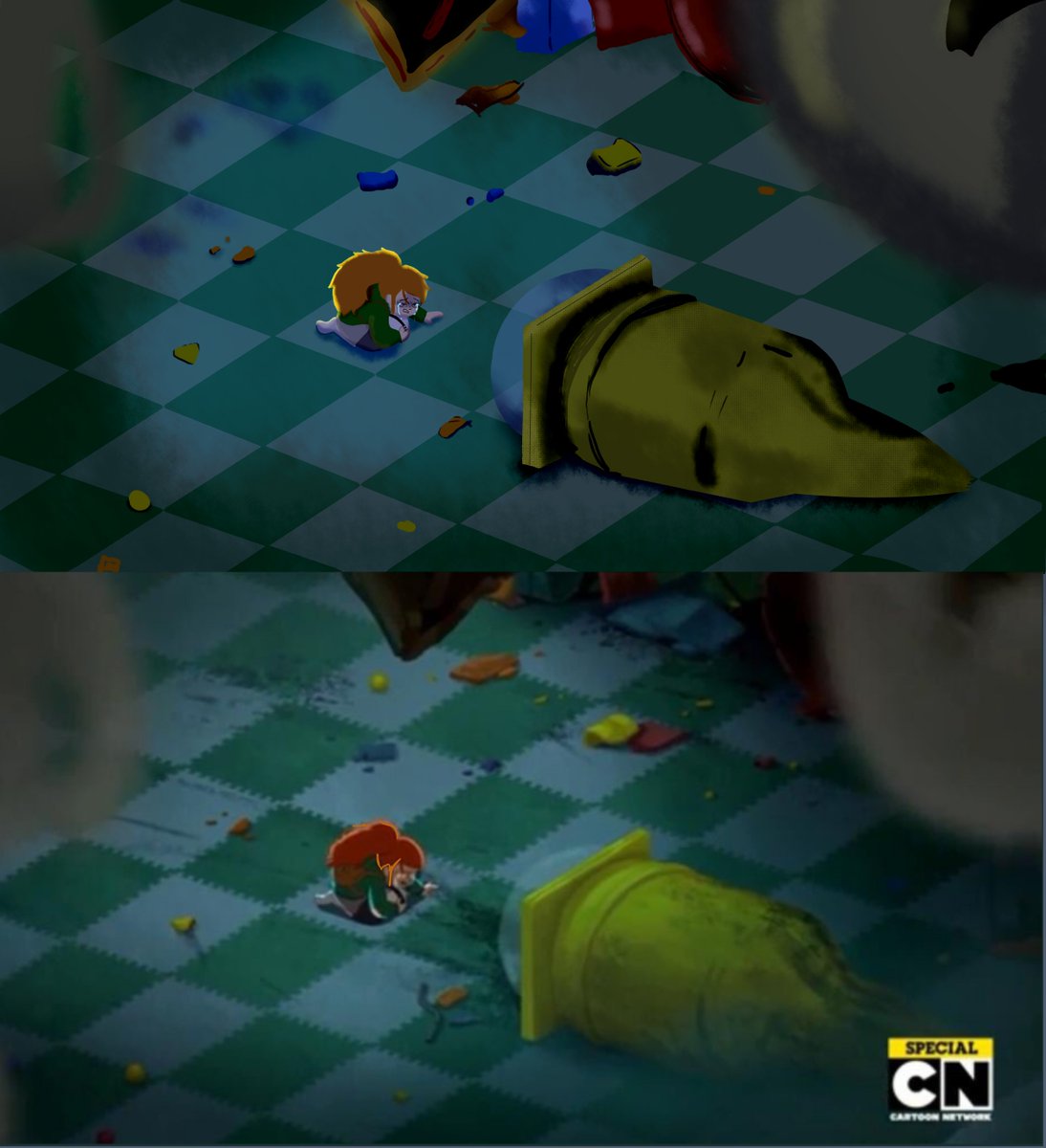 GinaDeSpell's tweet photo. Infinity train Spoilers.
#InfinityTrain #CartoonNetwork #SceneRemake #ITried https://t.co/xI5y9WqQvu