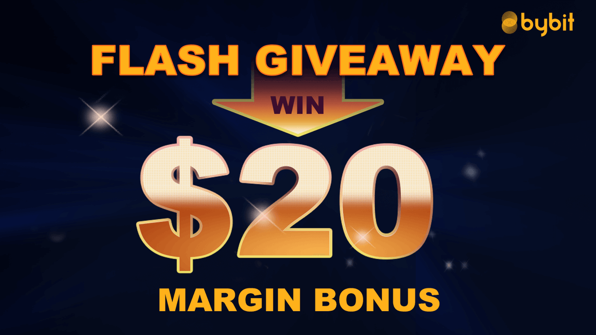 Bybit_Official's tweet photo. Flash giveaway for 3 lucky winners: 

$20 Margin Bonus

1. Follow us at @Bybit_Official 
2. Like &amp; RT

Winners will be picked on August 15th

#cryptocommunity #BTC #giveaway https://t.co/8OQn12M7FD