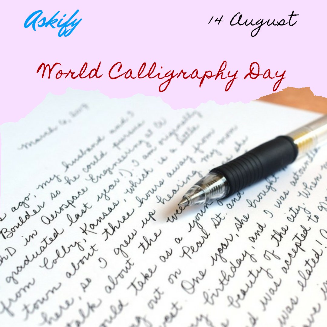 Askifyqna's tweet photo. Learn, Write beautifully!
#askify #calligraphy #worldcalligraphyday #beautifulfonts #handwriting #writebeautifully https://t.co/xH5Tp56c83