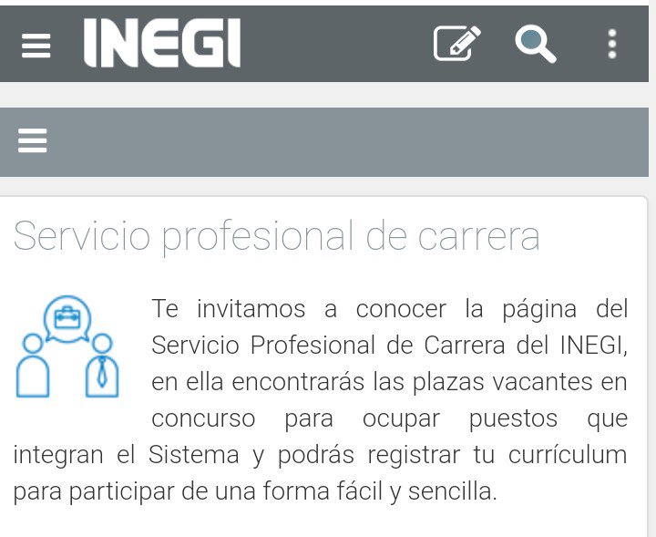 Bolsa de trabajo INEGI registra tu currículum para participar de una forma fácil y sencilla. Las plazas saldrán a inicio de octubre del 2019. Es importante que te pre-registres.

Clic aquí para tu pre-registro
thacorag.com/1uSo