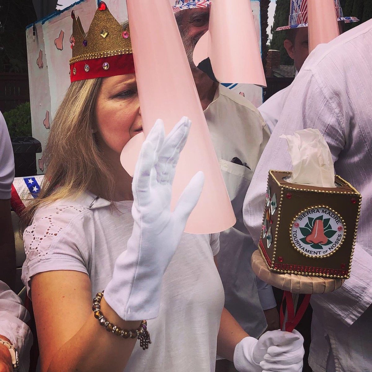 schwumpradio's tweet photo. Tournament of Noses QUEEN is LIVE on the show. Got any Q's for the Nose Queen? Call in now 626-232-1531 https://t.co/tghELwUxq0 https://t.co/pUR7XH69MF