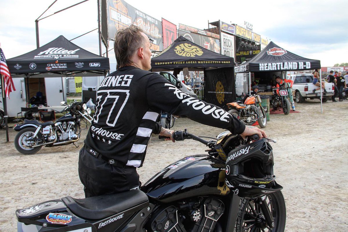 CodyJonesMusic's tweet image. Well, #Sturgis was wild this past week and finally got my @indianmotorcycle scout sixty on a #superhooligans track. I’m so thankful for the amazing folks at @fasthouse_ for keeping me looking 🔥 on the track. 🏁 #Fasthouse #SpeedAndStyle #SuperHooligan #Hooligan
