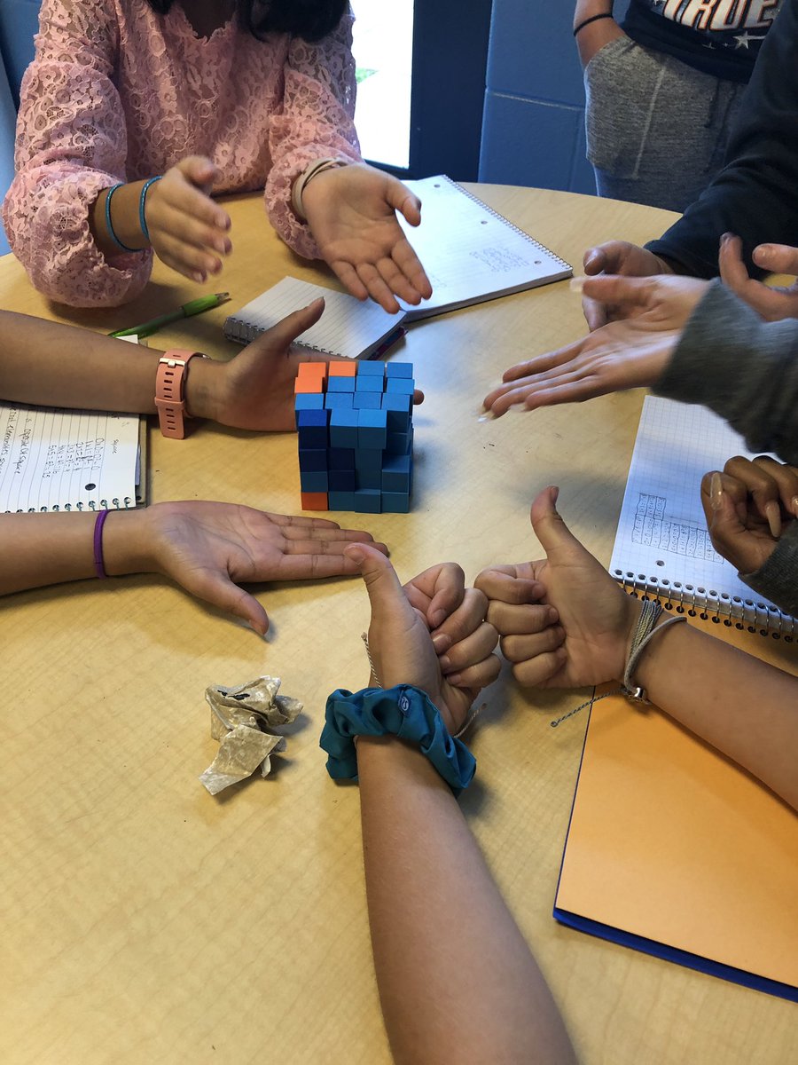 Butler3Mr's tweet photo. Butler’s OMS 8th grade Math classes learning about squares, cubes, and radicals https://t.co/OewnWvPJzr