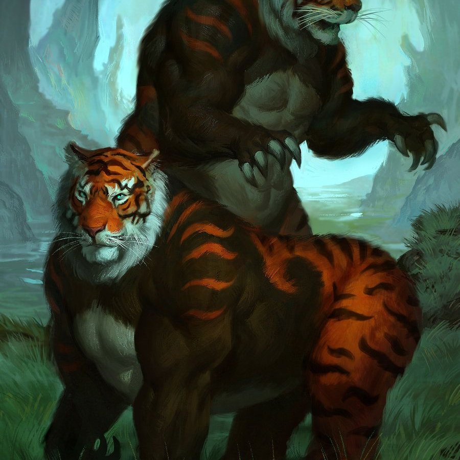 SumPunkWhoCares's tweet photo. #CharactersOfOz:#Entry30:#Kalidah:
The Kalidahs are actually a race of creatures in the #LandOfOz native to the #KalidahForest of #Munchkinland. They are a mix of grizzly bear & tiger introduced in #LFrankBaum's #TheWonderfulWizardOfOz. They are fearsome beasts.
Art by #SamCarr. https://t.co/H6xHhX0zU3