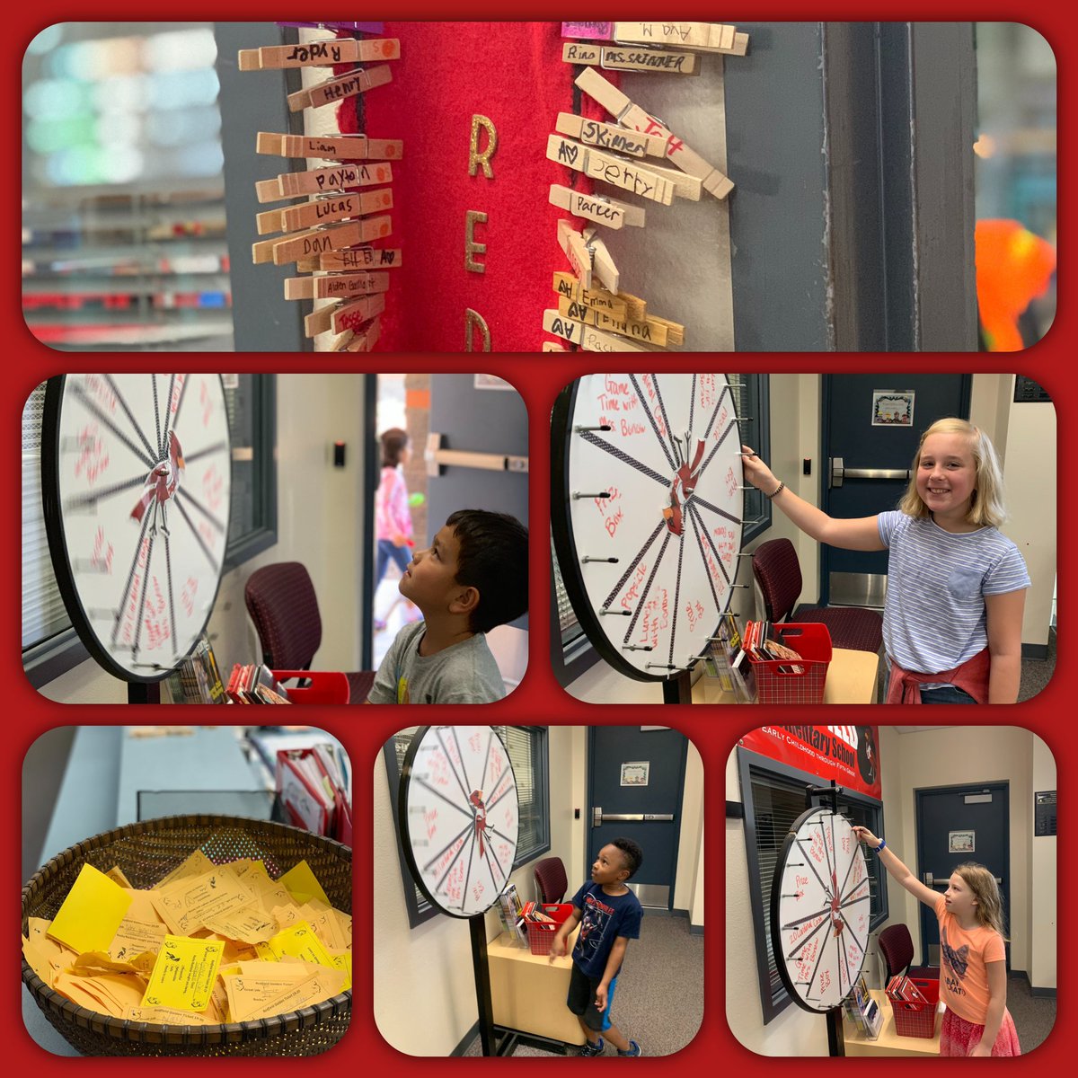 RedfieldSUSD's tweet photo. We love seeing positive behavior from our amazing Redfield Cardinals! We are off to a great start for the 2019-20 school year!
#RespectfulResponsibleSafeReadyToLearn #GoldenTickets #SpinTheWheel #RedfieldRocks https://t.co/wKgNt54MyF