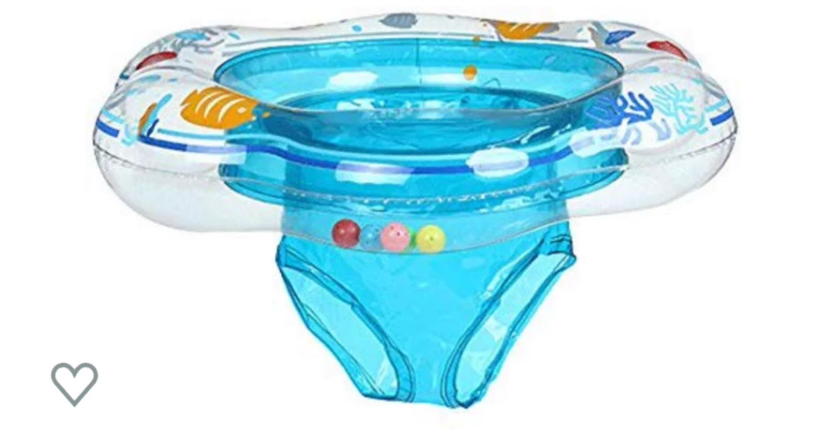 子供用の浮き輪を使用する際は気をつけよう！！逆に危険な場合があるよ！！