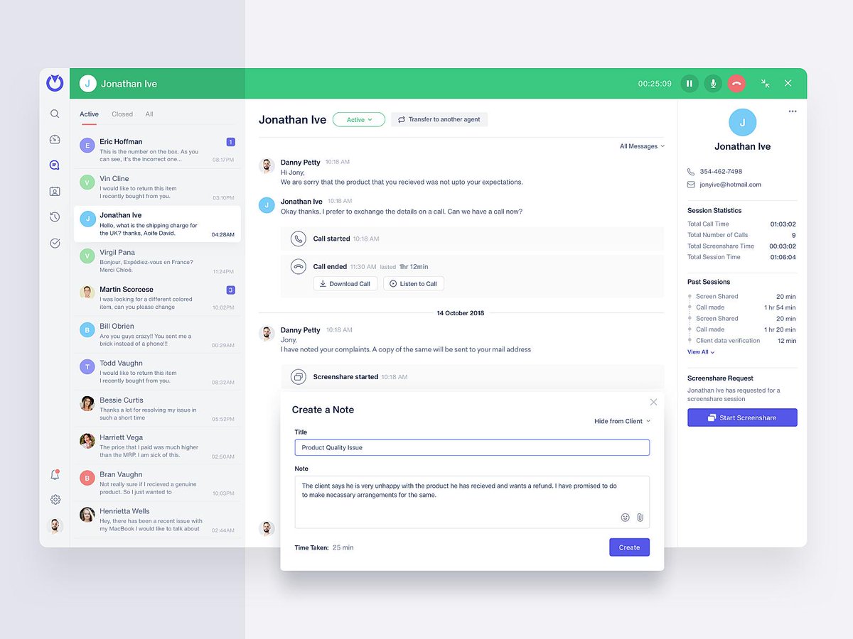 steadglobal's tweet photo. Here is the SalesCRM platform that manages all their existing customer support tickets and correspondence. #salescrm #chatapplication #salesinbox #customersupport #Sales #Salesforce #call #inbox #TICKET #uiux #dribbble #instagram #design #message #leads #CRM #twitter #supportpage https://t.co/erH0vMPYmi