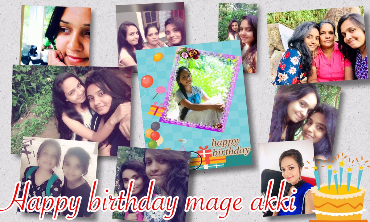 dilchaa_'s tweet photo. Happy birthday mage akki ♥️♥️♥️😘😘🎂🎂🎂@dulanjalizzz_ https://t.co/ADDm81DtoL