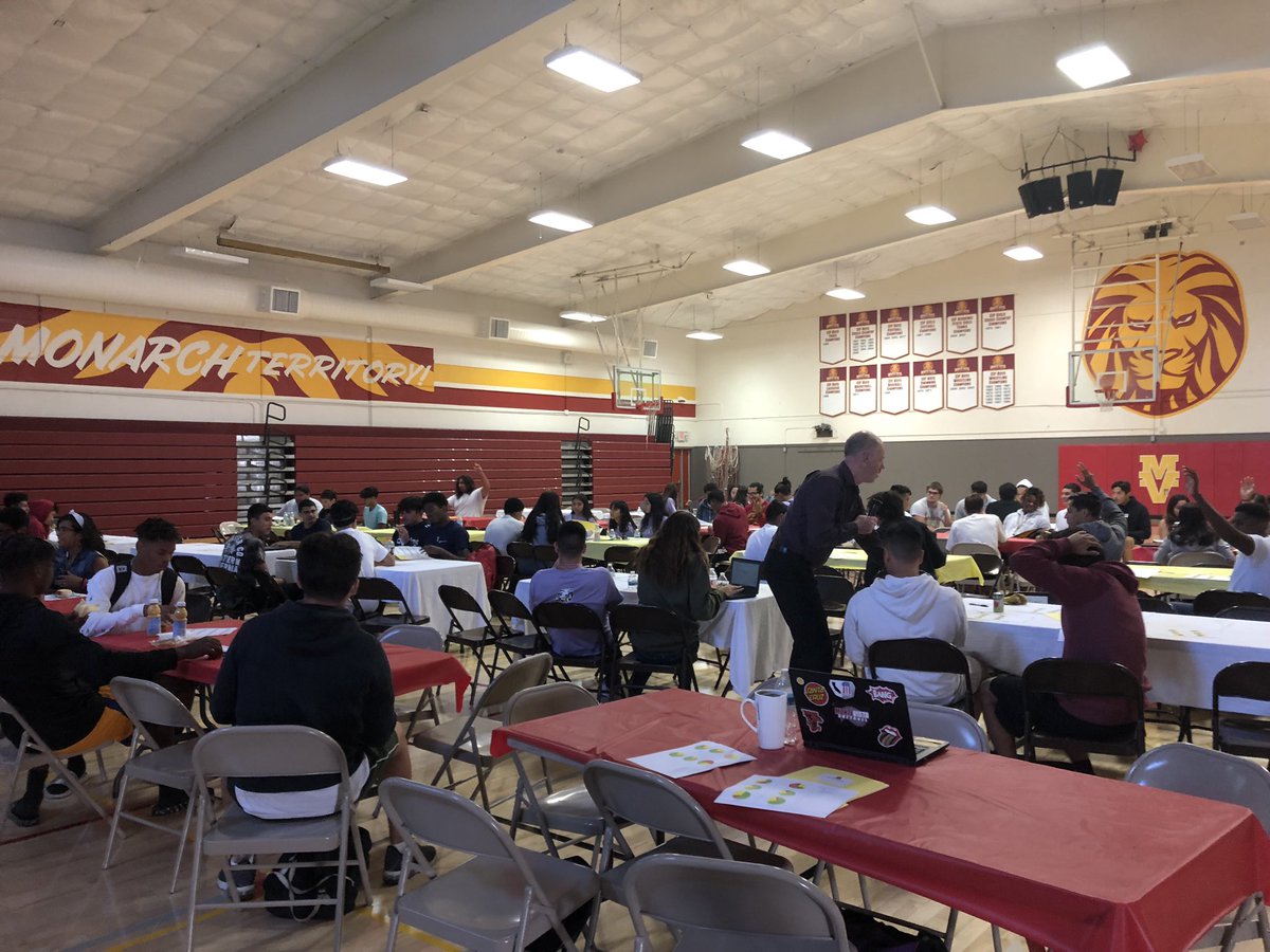 <a href="/MVHSMonarchs/">Monte Vista Monarchs</a> staff and students  discuss the classroom experience-instruction, technology and culture-at the inaugural Monte Vista Student Summit @GUHSDTweet <a href="/danmcdowell/">danmcdowell</a> #guhsdlearns #UDL