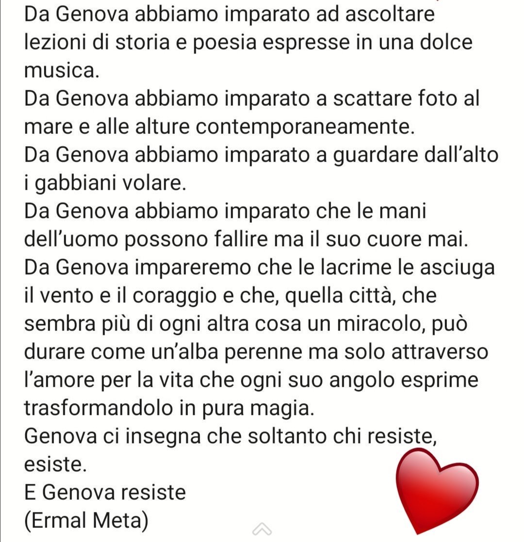 maya_pino's tweet photo. #Genova #PonteMorandi #morandi #ponte #14agosto #14agosto2018 #tragedia #ge #pernondimenticare https://t.co/IlPtqqJYeQ