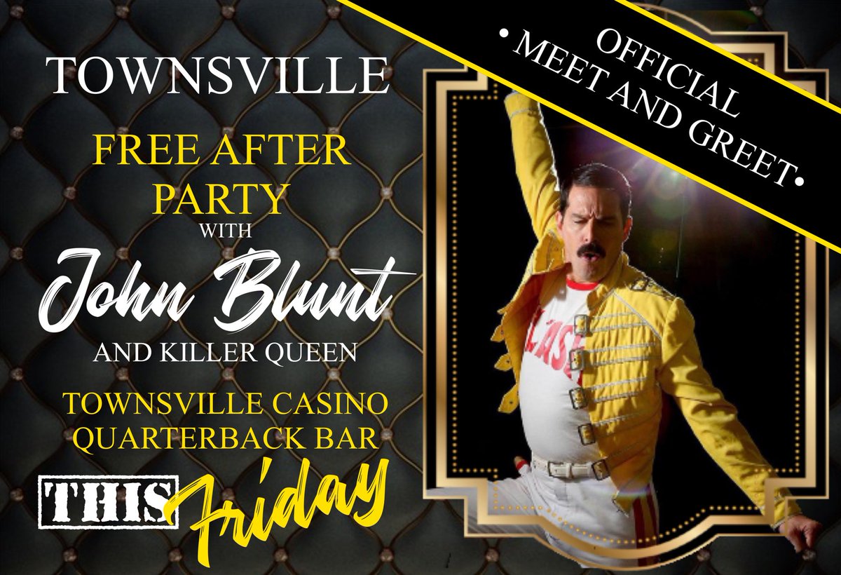 TheKQExperience's tweet photo. Townsville! A free meet and greet on Friday night is coming your way at the Quarterback Bar. Come and meet Johnny and the band after the show! https://t.co/qESUysB5OR