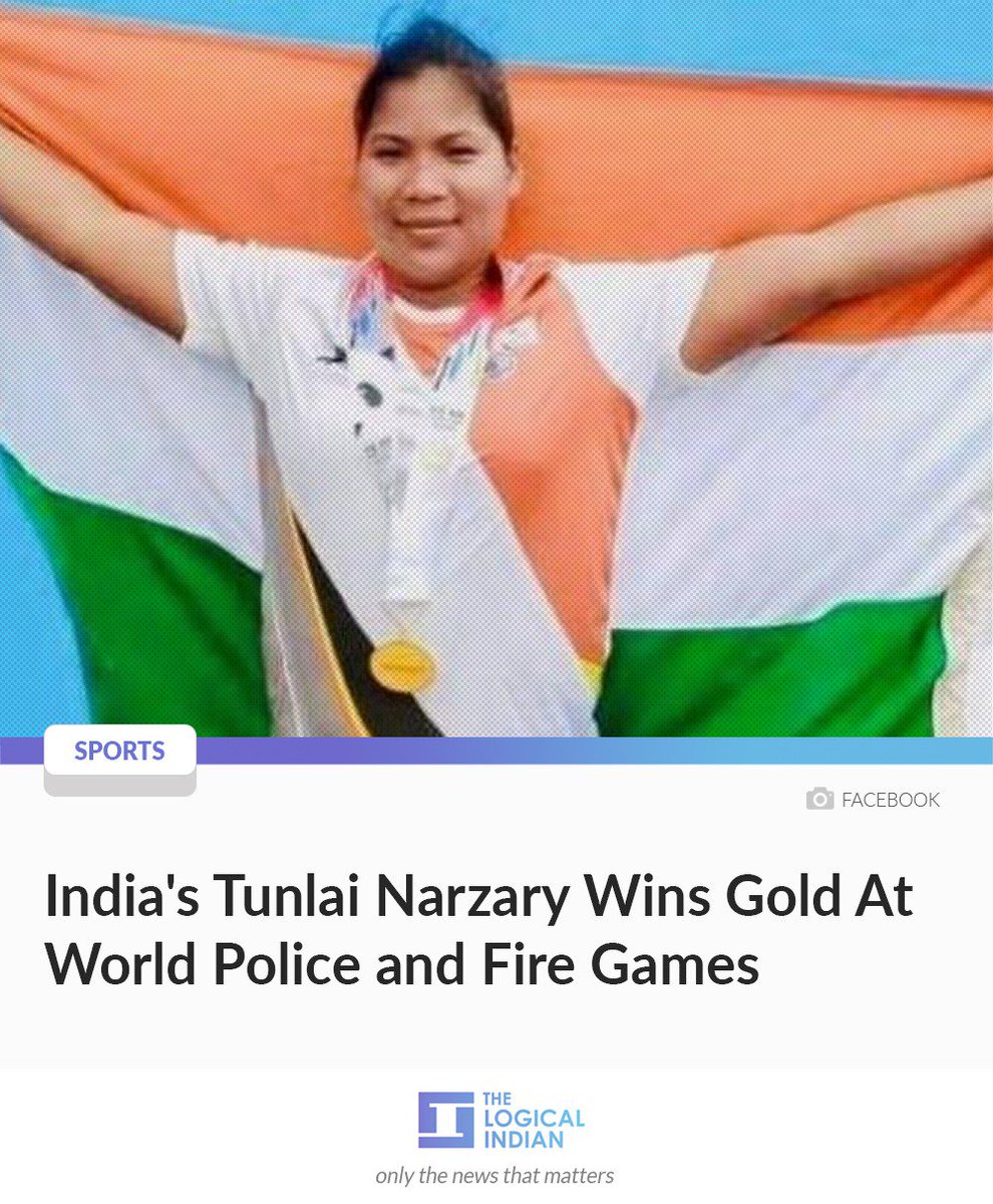 Assam’s #TunlaiNarzary won gold medal in women’s shot put at the World #Police and Fire Games that is being held in Chengdu, #China.
 
@KirenRijiju @RijijuOffice #Assam @IndiaSports @afiindia #KheloIndia #sports @Ra_THORe @assampolice