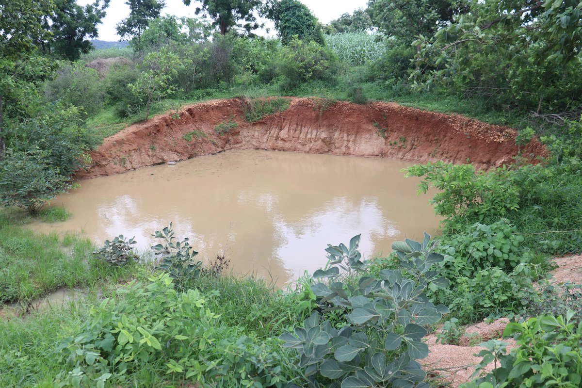 GROUNDWATERWNP's tweet photo. A Farmpond filled with rainwater at Chinnamandadi of Wanaparthy Dist.
SAVE WATER -SAVE NATURE..
GWD WANAPARTHY. https://t.co/L30FR3PBii
