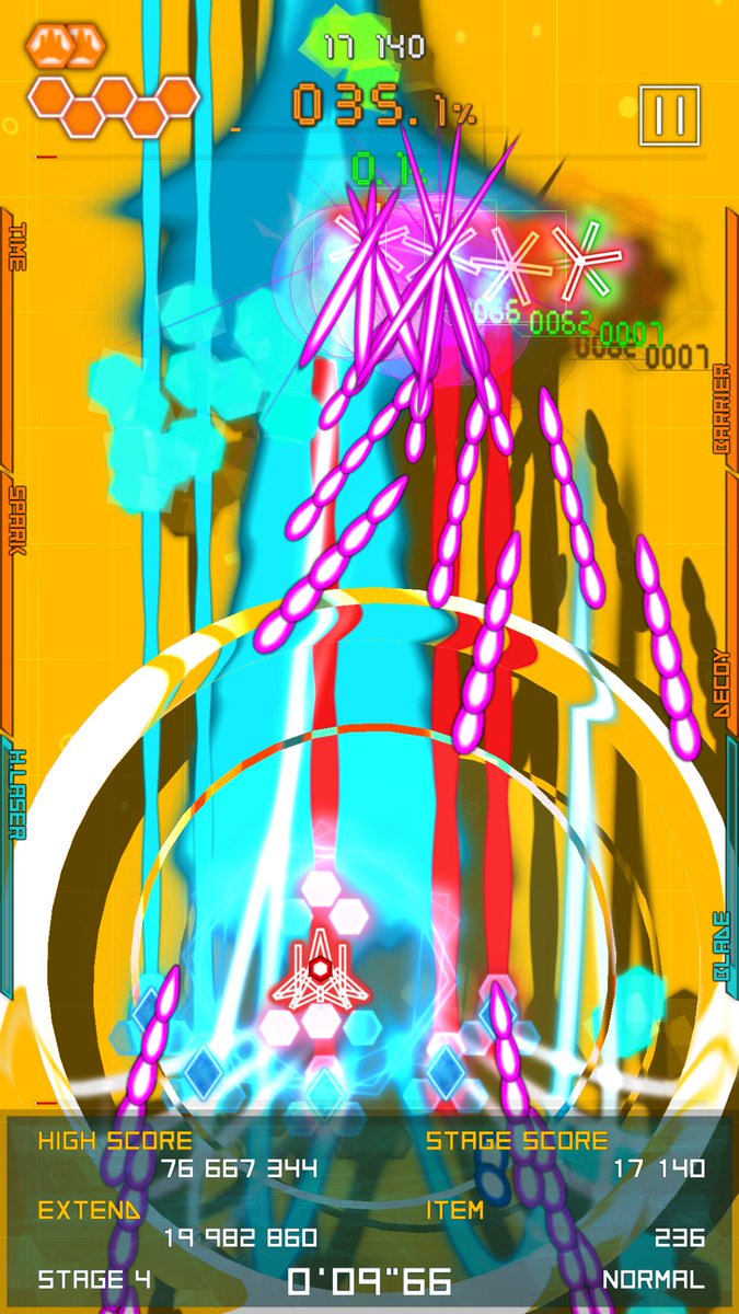 dot_decluster's tweet photo. 弾幕月曜日黒 / Bullet Hell Monday Black
Available on iOS/Android.

iOS: https://t.co/Y3su4uWh6j
Android: https://t.co/pzmkCeMstP

#BulletHellMondayBlack #shmup #indiedev https://t.co/TCzcphXUvt