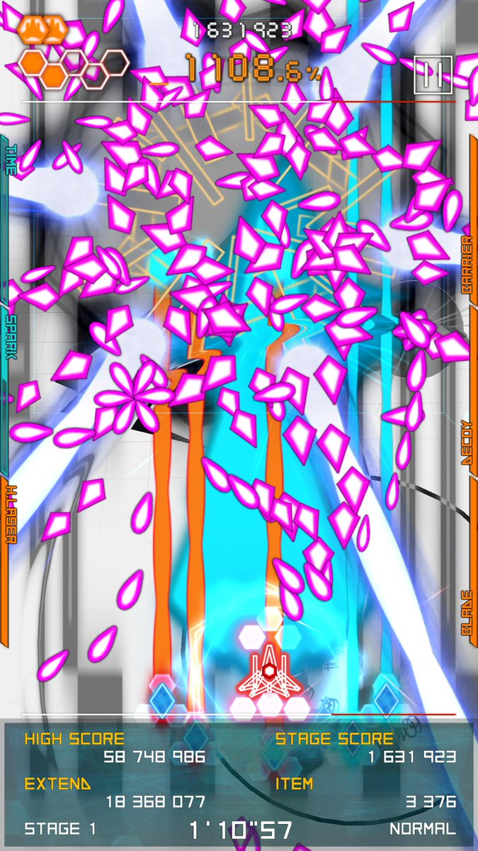 dot_decluster's tweet photo. 弾幕月曜日黒 / Bullet Hell Monday Black
Available on iOS/Android.

iOS: https://t.co/Y3su4uWh6j
Android: https://t.co/pzmkCeMstP

#BulletHellMondayBlack #shmup #indiedev https://t.co/TCzcphXUvt
