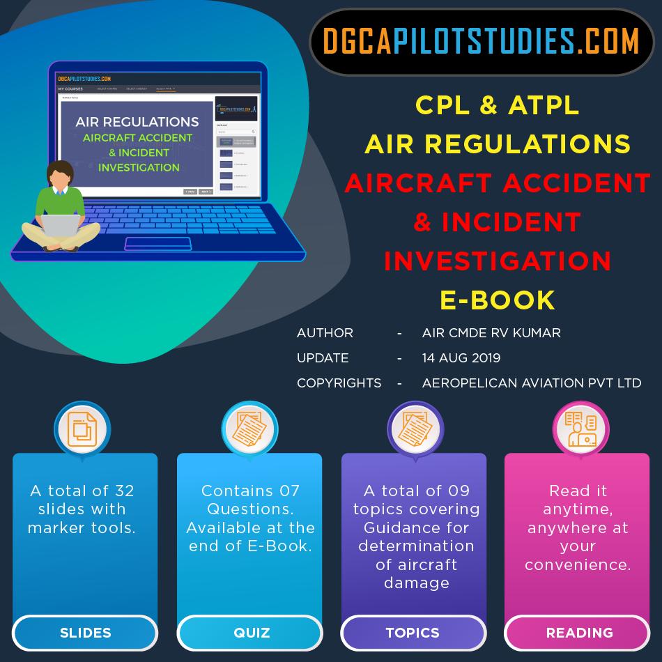 pilotstudies's tweet photo. #CPL #AirRegulations #Aircraft #Accident #Incident #Investigation #EBook upload. Contains 09 topics, 32 slides, 07 quiz questions. Read it ANYTIME ANYWHERE #pilots #Aviation #India #DGCA #knowledgeforflight https://t.co/mOgR8iBTUV