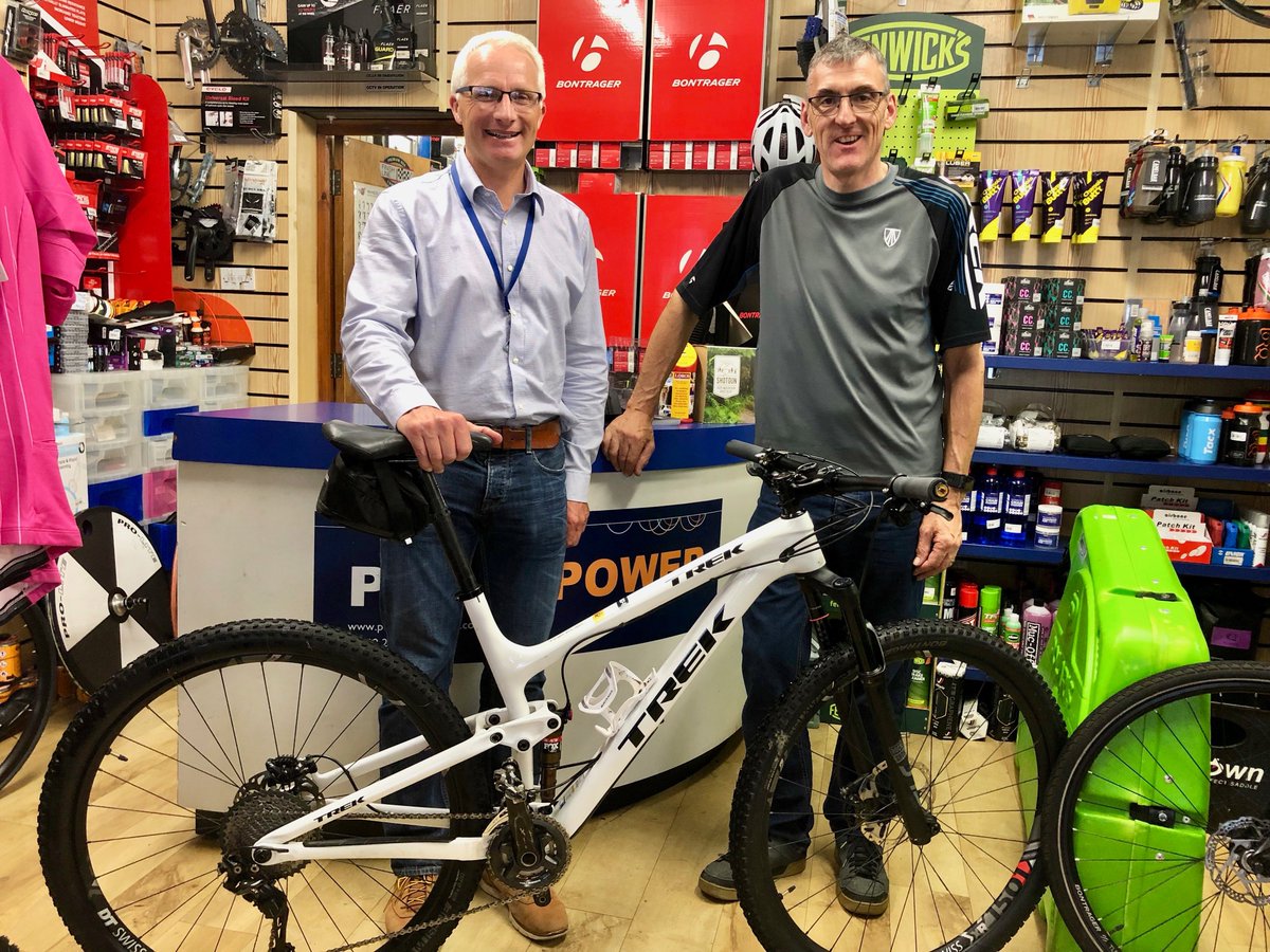 LoweElectrical's tweet photo. Thank you Glen and the team at Pedal Power Loughborough (https://t.co/EwES5OniKN) for their great advice and professional bike preparation for Jon and Guy’s #SwissEpic event next week https://t.co/ockCnJ4XbB