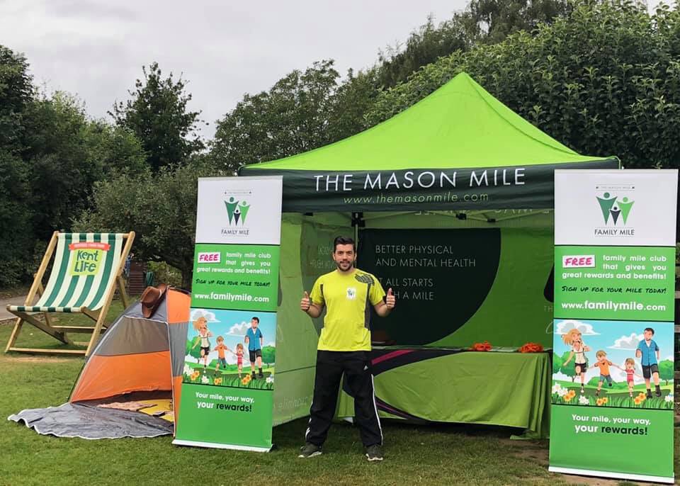 mason_fdn's tweet photo. Today we are at @Kent_Life near #Maidstone promoting the Family Mile so pop along and see us as we explain how we can get you and the whole family active for FREE this summer! #MasonMile #FamilyMile #YourMileYourWay https://t.co/SuMACcNBy9