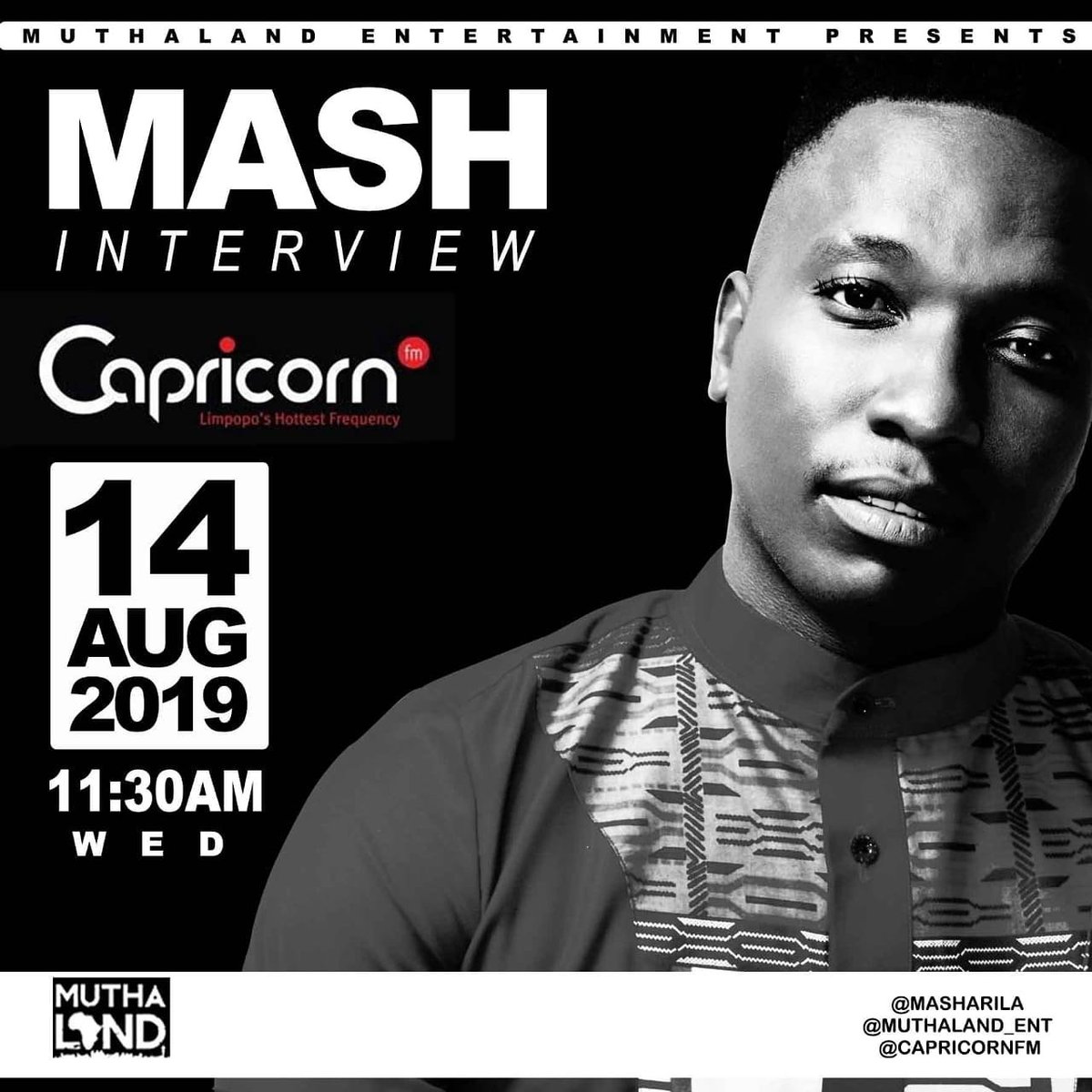 Smition_Onje's tweet photo. Catch ur poi mash on #CapriconFM 11:30

Enjoy his new song there akere https://t.co/IHuoSoTQvF
