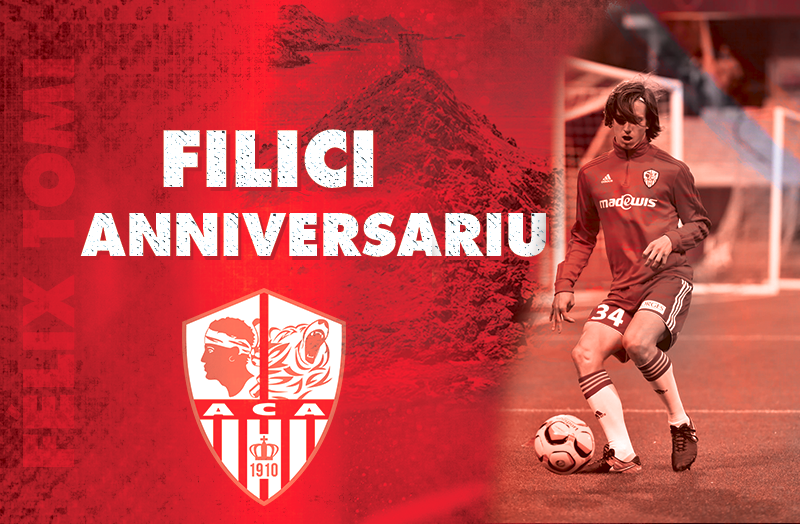 ACAjaccio's tweet photo. 🎂 Oghji, u nostru Biancu è Rossu Félix Tomi affesta i 19 anni! Li prighemi di cori un filici anniversariu! 🐻 https://t.co/tLJBQqO2ux