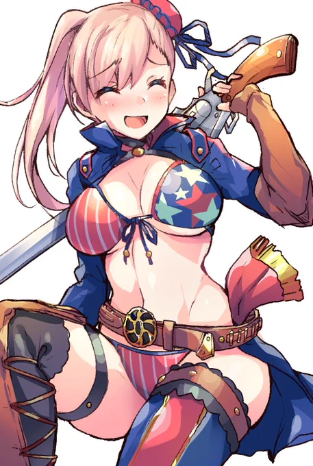 水着武蔵ちゃん! #FGO 