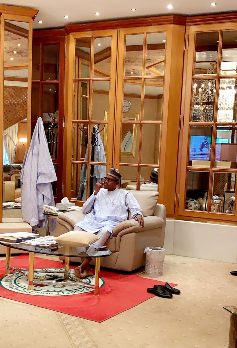 Presidents are human like every one of us..they work and stay professional. Yet, they joke, laugh, cry, drop their legs on office table like Obama below, eat and pick their tooth like PMB..Absolutely nothing wrong with pictures showing their human side! Let's focus on their work!