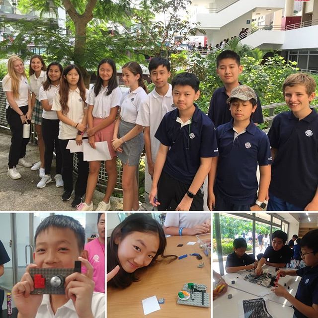 What a first day! QT with the PCGs exploring all the student-centered spaces <a href="/HKISMS/">HKIS MS</a> #hkis ift.tt/2OXF8MC