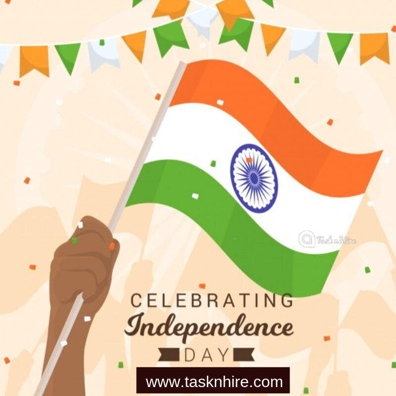 TasknHire's tweet photo. @TasknHire wishes you a very Happy Independence Day!! #independenceday2019 #HappyIndependenceDay https://t.co/mOfmwcfWiF