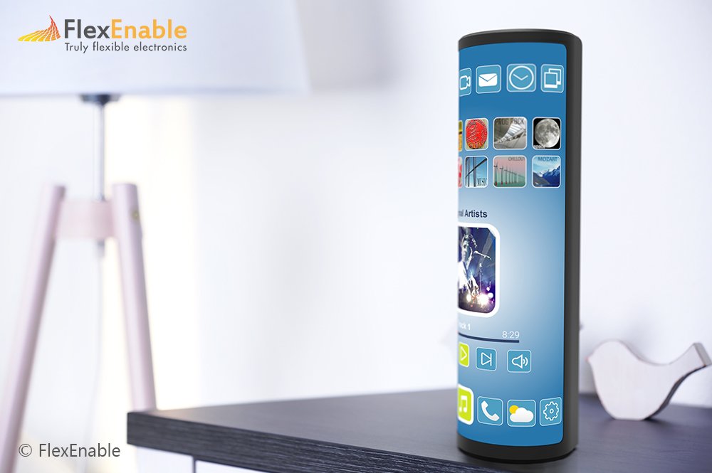 FlexEnable's tweet photo. Flexible displays can help you differentiate your product - find out how https://t.co/FJisan4UAb #flexibledisplays #olcd #lcd https://t.co/gUt1MDUCyw