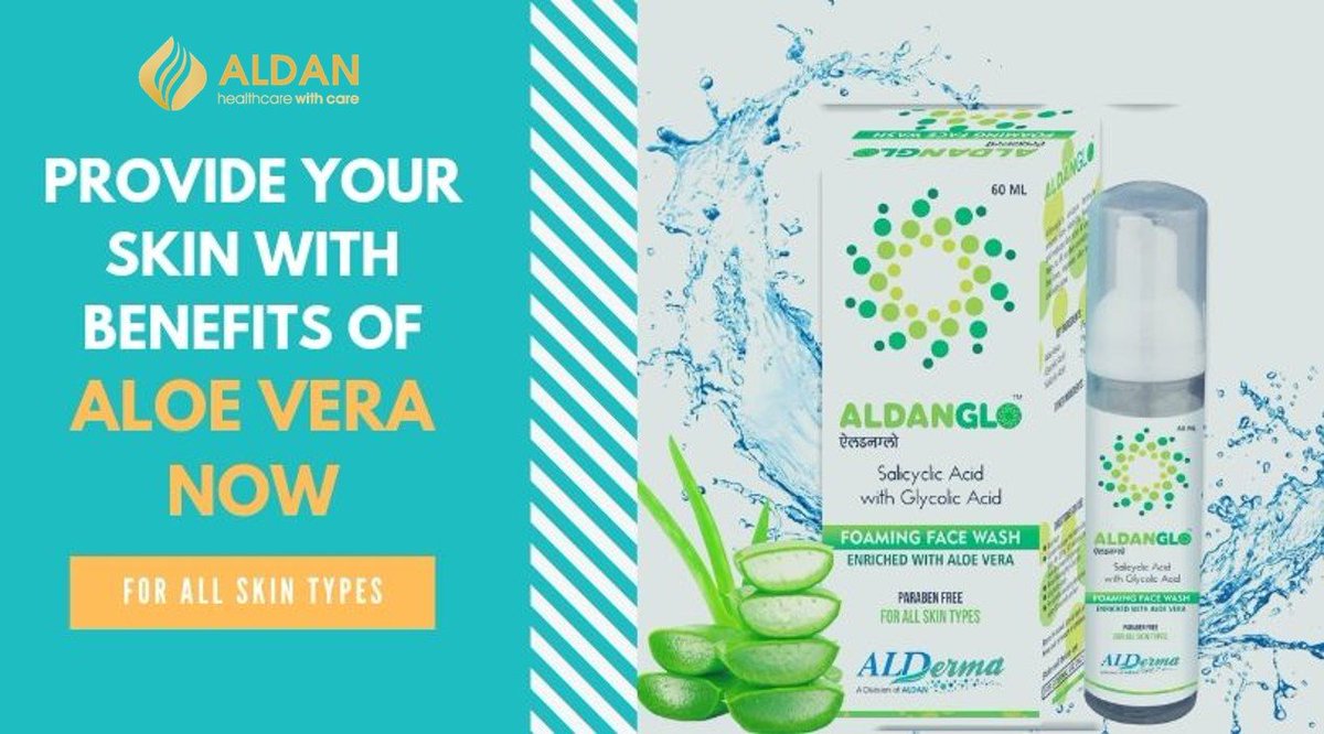 aldanglo foaming face wash