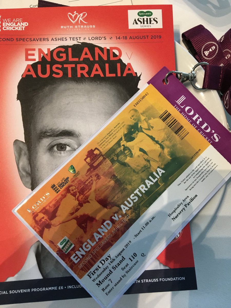 RLSDigitlSearch's tweet image. My office for the day! #Ashes2019